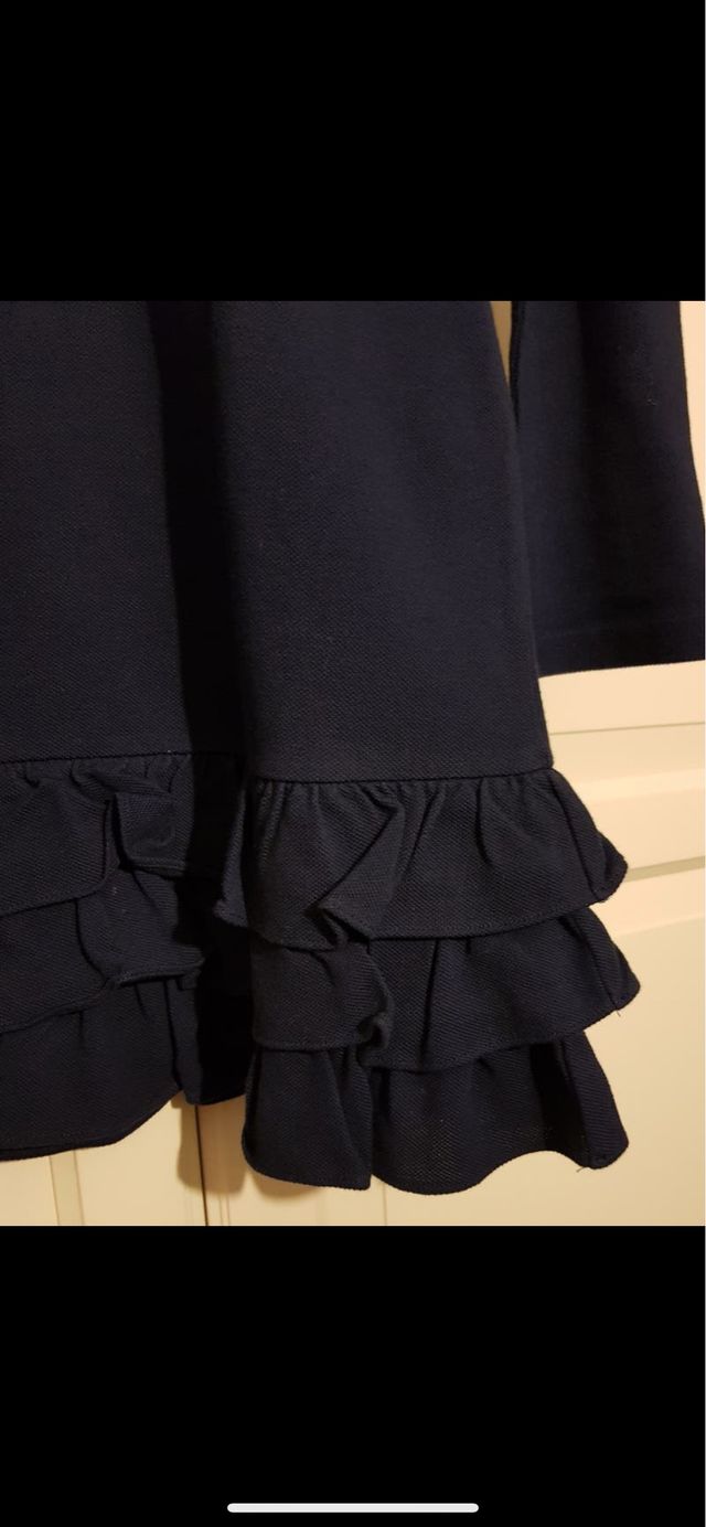 Vestido niña Ralf Lauren Pop azul