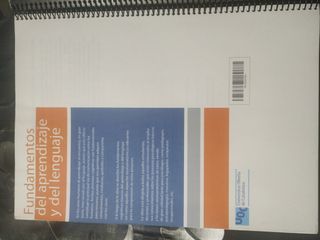 Fundamentos del aprendizaje y del lenguaje