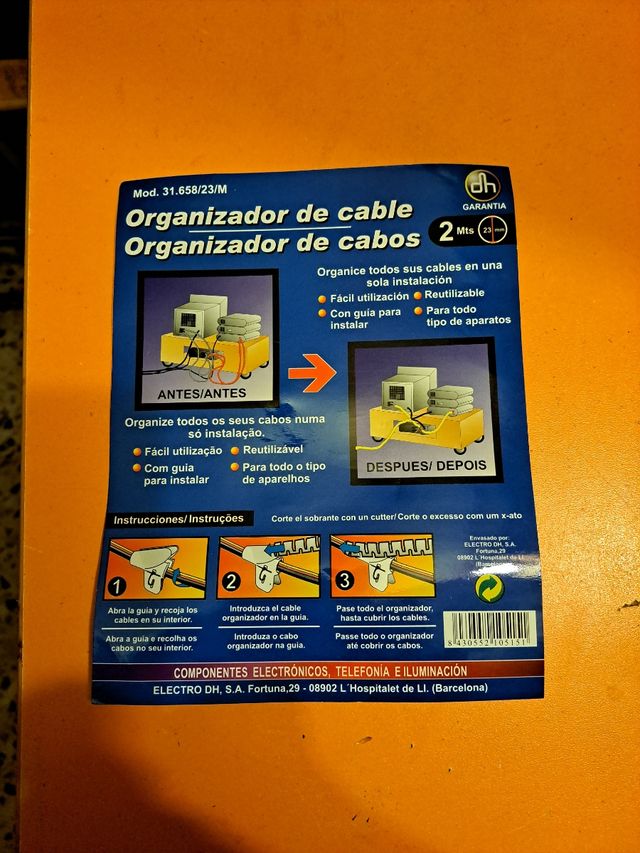 ORGANIZADOR DE CABLE
