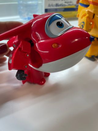 Aviones transformables en Robot Súper Wings