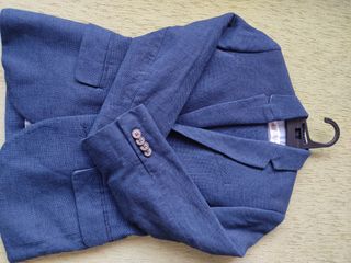 Traje azul chaqueta y pantalón H&M 4/5 años