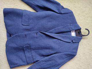 Traje azul chaqueta y pantalón H&M 4/5 años