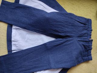Traje azul chaqueta y pantalón H&M 4/5 años