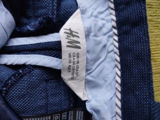 Traje azul chaqueta y pantalón H&M 4/5 años