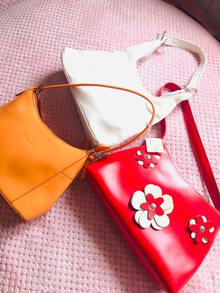 Lote de tres bolsos "coleccion"