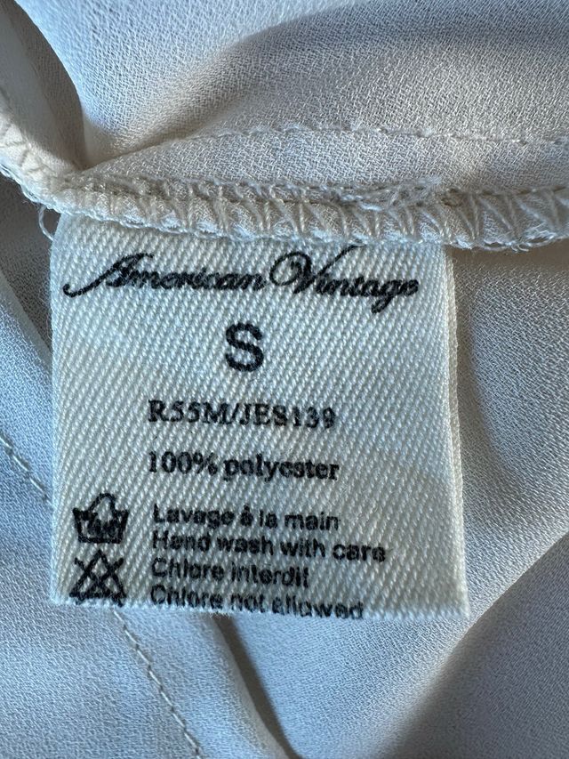 Blusa American Vintage avorio