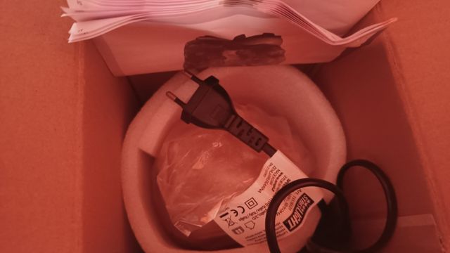 Lampada di sale rosa dell'Himalaya