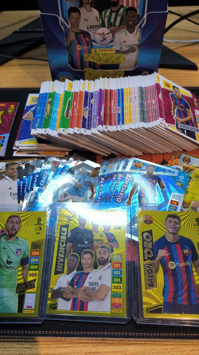 Lote cartas Adrenalyn XL 2023 SIN REPETIR de segunda mano por 40 EUR en Barcelona en WALLAPOP Lote cartas Adrenalyn XL 2023 SIN REPETIR de segunda mano por 40 EUR en Barcelona en WALLAPOP