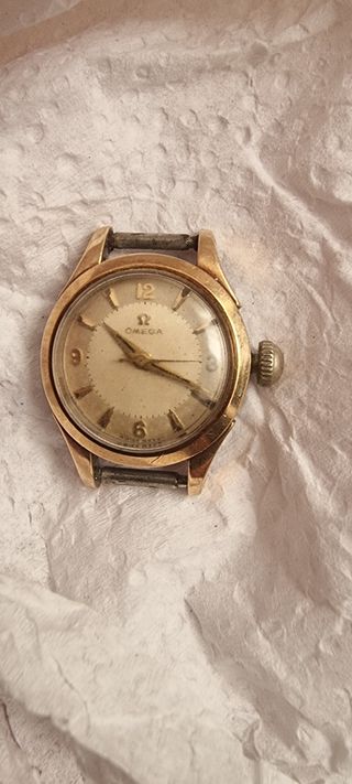 Reloj Omega 1950. Oro y acero.