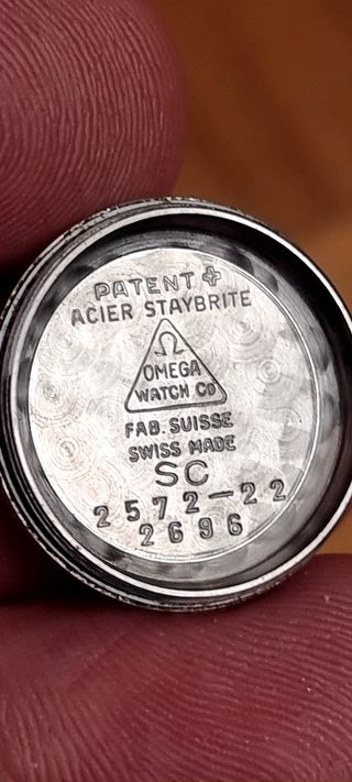 Reloj Omega 1950. Oro y acero.