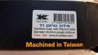 Tija de sillín KCNC TI Pro Lite 8000 Scandium