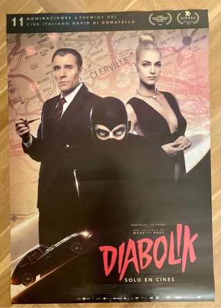 Poster cine Diabolik