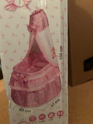 moisés para muñecas