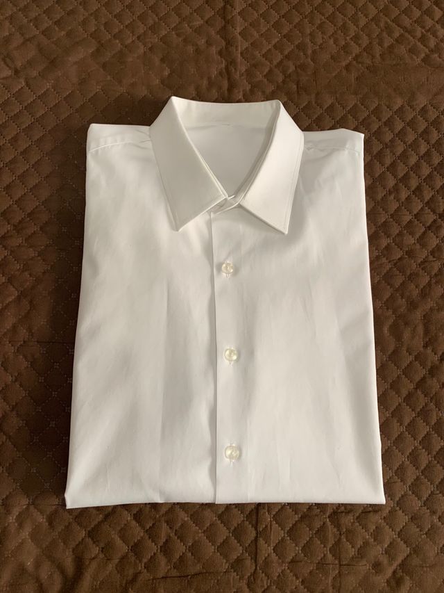 Camisa blanca, talla L