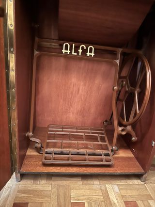 Máquina de coser ALFA espectacular!