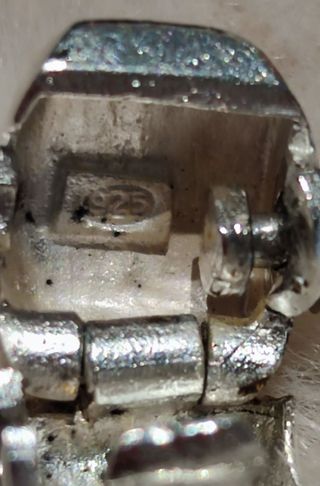 Pulsera plata de abalorios 1ª Ley.