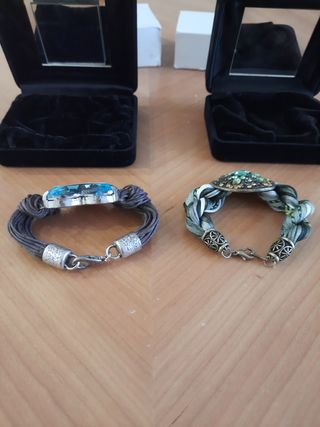 2 Pulseras sin estrenar hechas a mano de artesanía