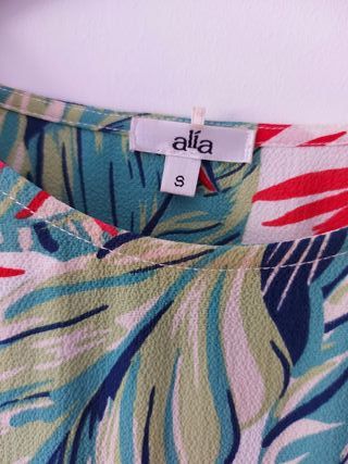 OFERTA!! Vestido estampado de hojas