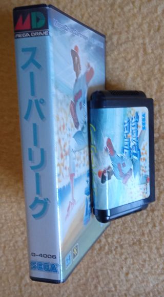 Mega Drive Super League Completo JAP