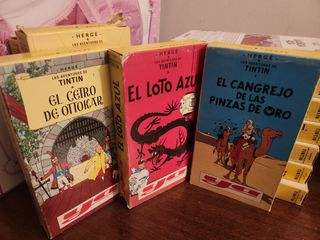 aventuras de TINTIN en vhs