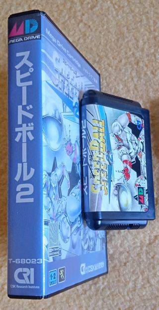 Mega Drive Speedball 2 Completo JAP