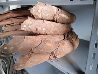 Guardabarros bicicletas varillas antiguas