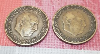 monedas antiguas de franco
