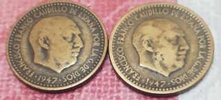 monedas antiguas de franco