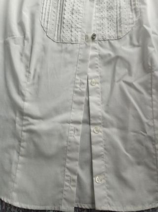 blusa flamenca sin estrenar blanca