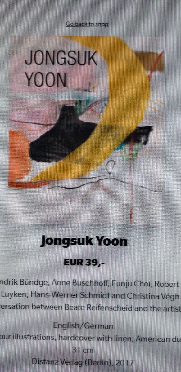 Jongsuk Yoon. Expresionismo Abstracto