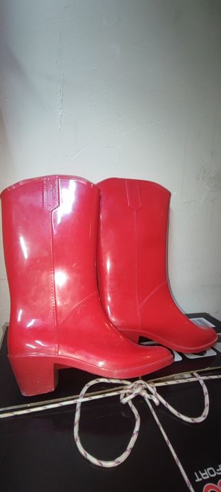 Botas de agua Rojas 34