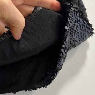 Talla S - TERIA YABAR Top lentejuelas