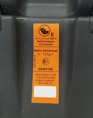 Sillita capazo coche con isofix