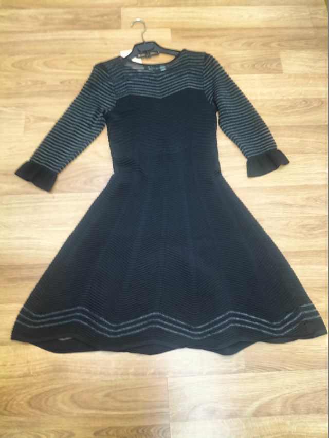 Vestido cóctel negro