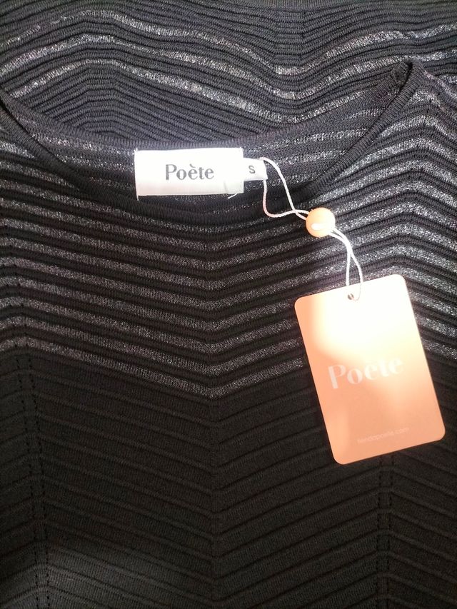 Vestido cóctel negro