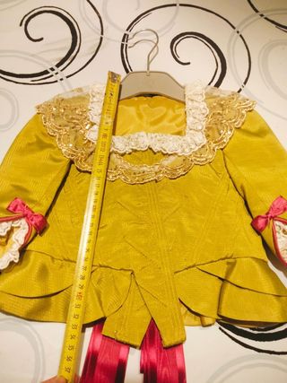 traje fallera niña