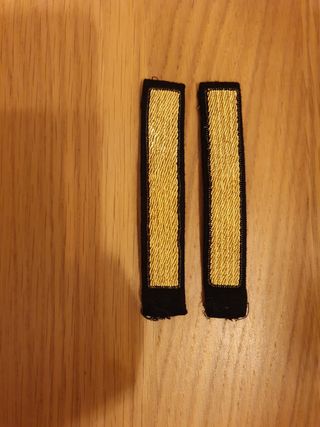 presillas uniforme Oficial