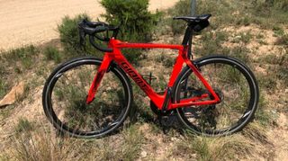bicicleta giant propel carbono