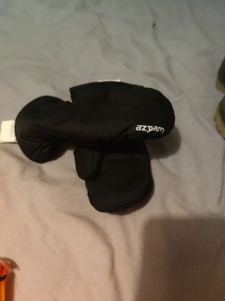 guantes manoplas nieve