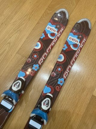 Esquis y fijación Rossignol Lolita