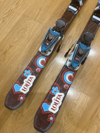 Esquis y fijación Rossignol Lolita