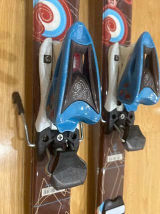 Esquis y fijación Rossignol Lolita