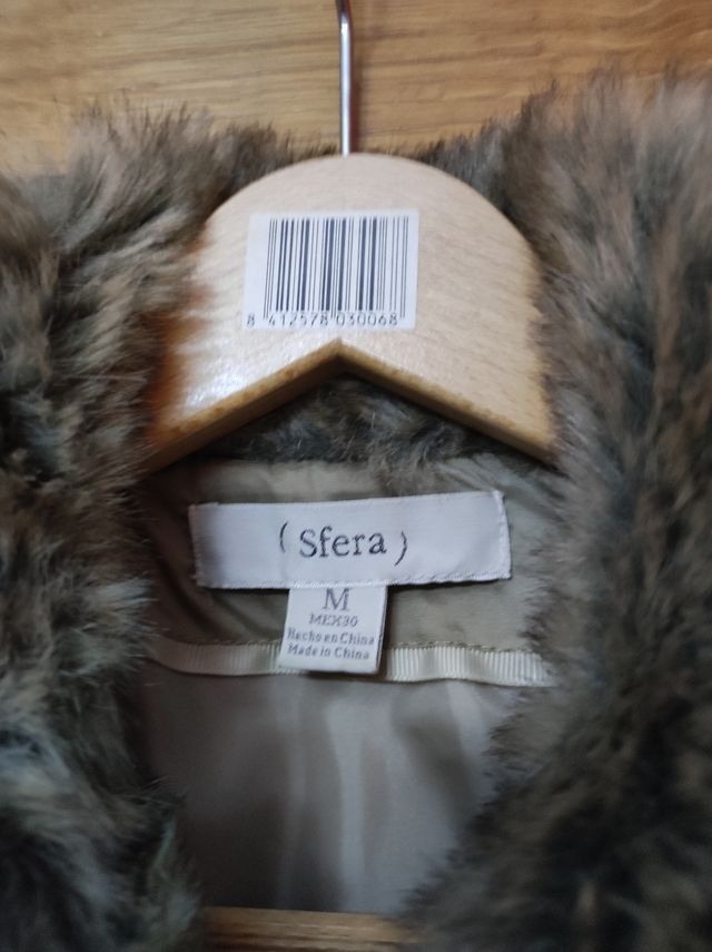 chaleco acolchado chica ( sfera )