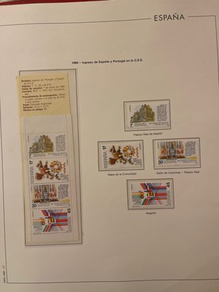 Colección Sellos 1975-1986