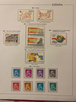 Colección Sellos 1975-1986