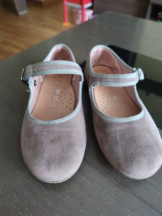 manoletinas terciopelo, número 31