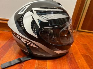 Casco Integral O'Neal Challenger Exo Negro-Blanco