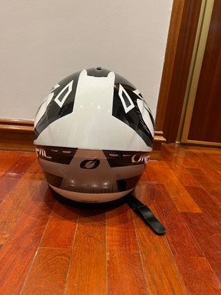 Casco Integral O'Neal Challenger Exo Negro-Blanco