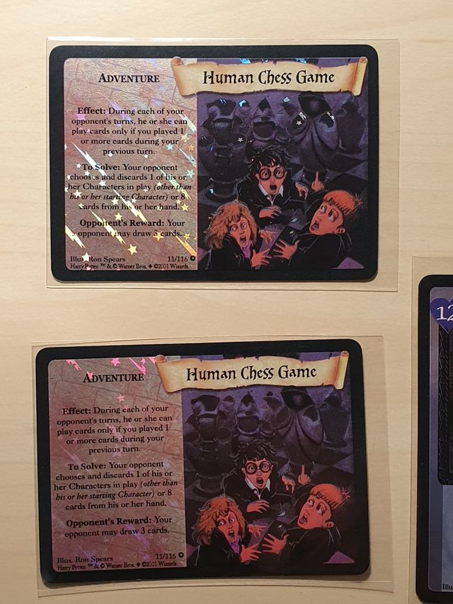 Cartas Harry Potter TCG