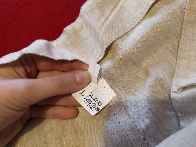 Completo per donna 100% lino Twister Made in Italy